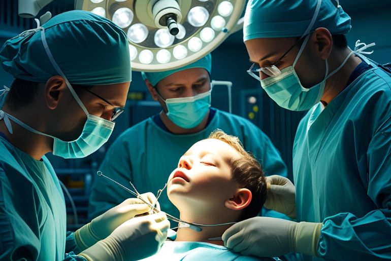 Paediatric Neck Head Surgery