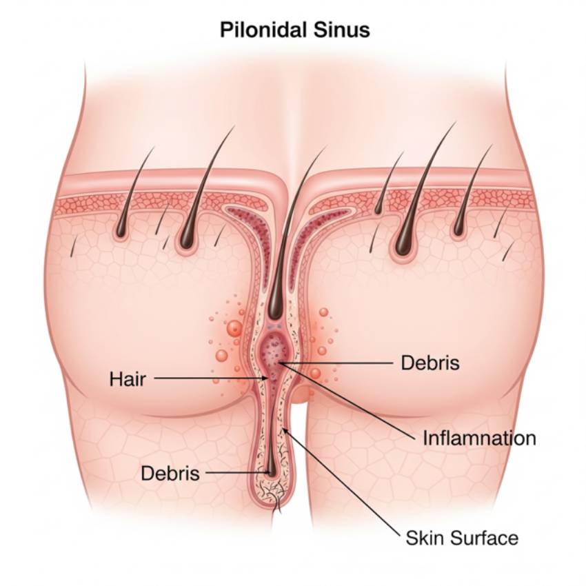General Surgery Pilonidal Sinus